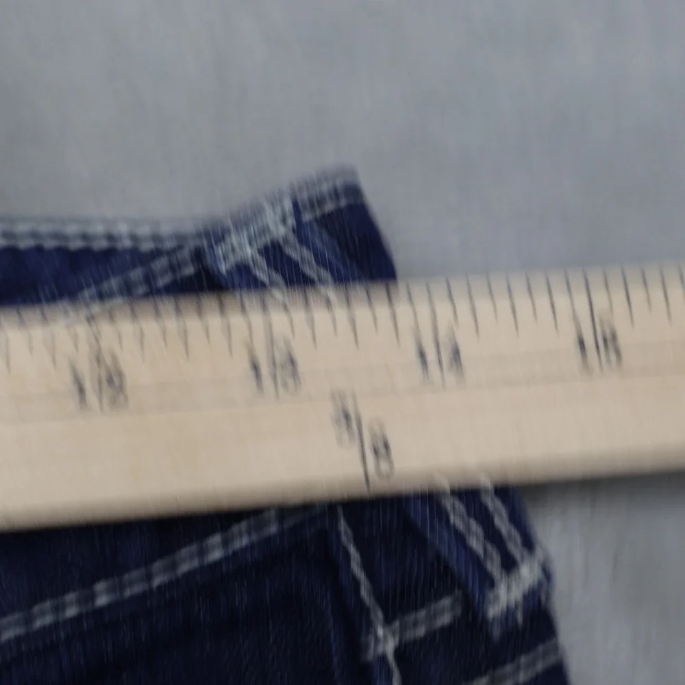 True Religion Jeans Womens 26x35 Dark Wash Low Rise Skinny USA Made Y2K VTG